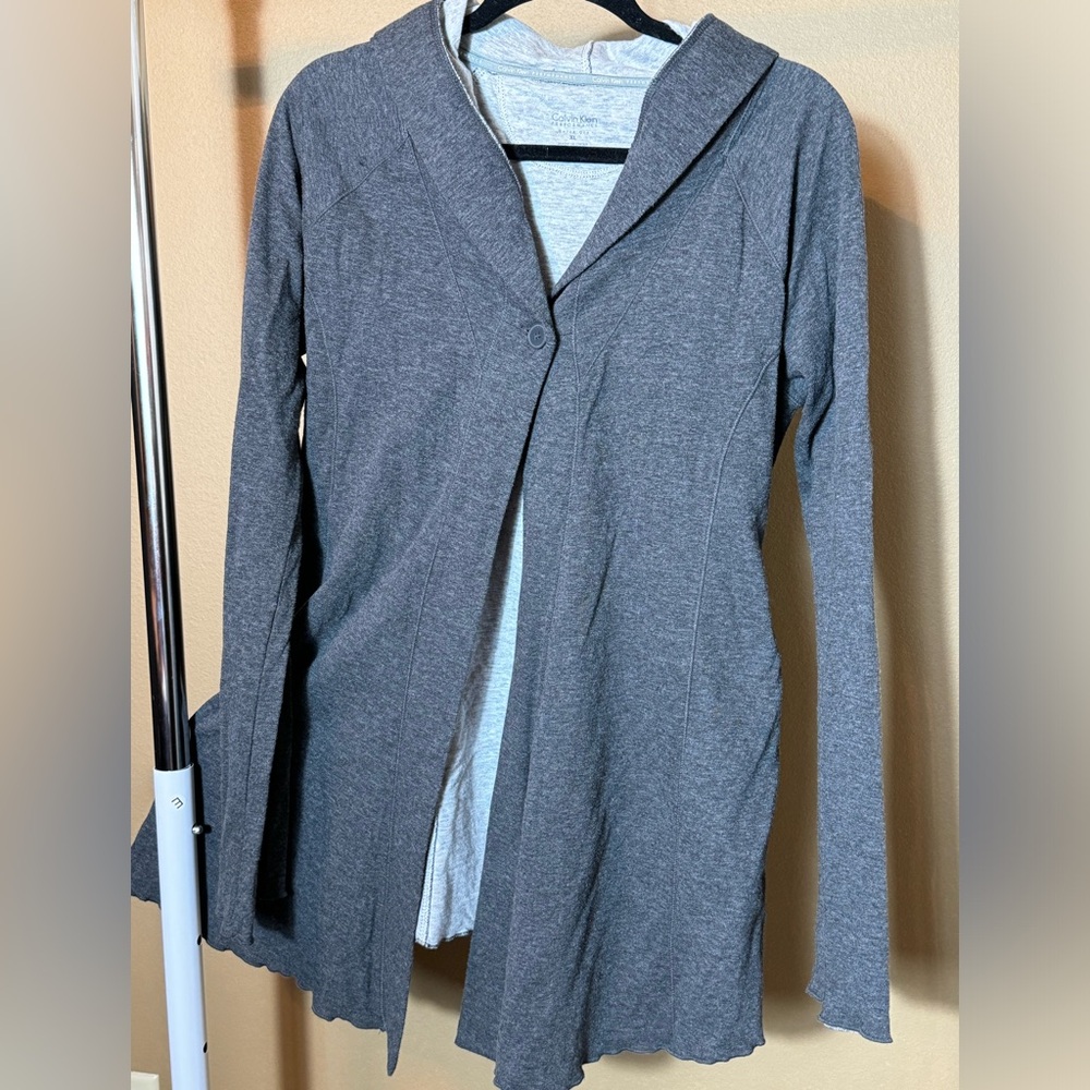 Calvin Klein Performance Quick Dry hooded jacket.
